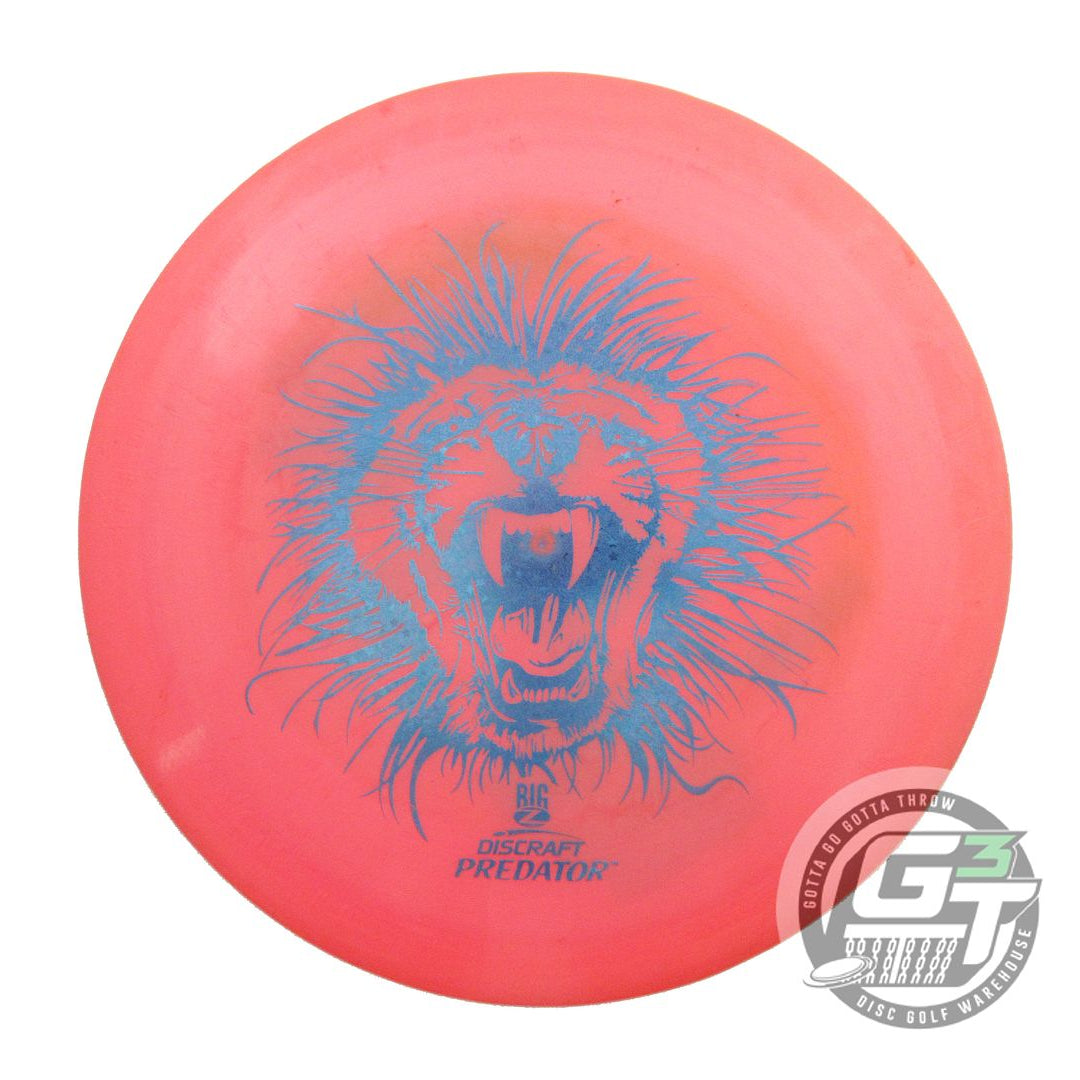 USED Discraft Big Z Predator 170g Pink Blue Star Foil Fairway Driver Golf Disc