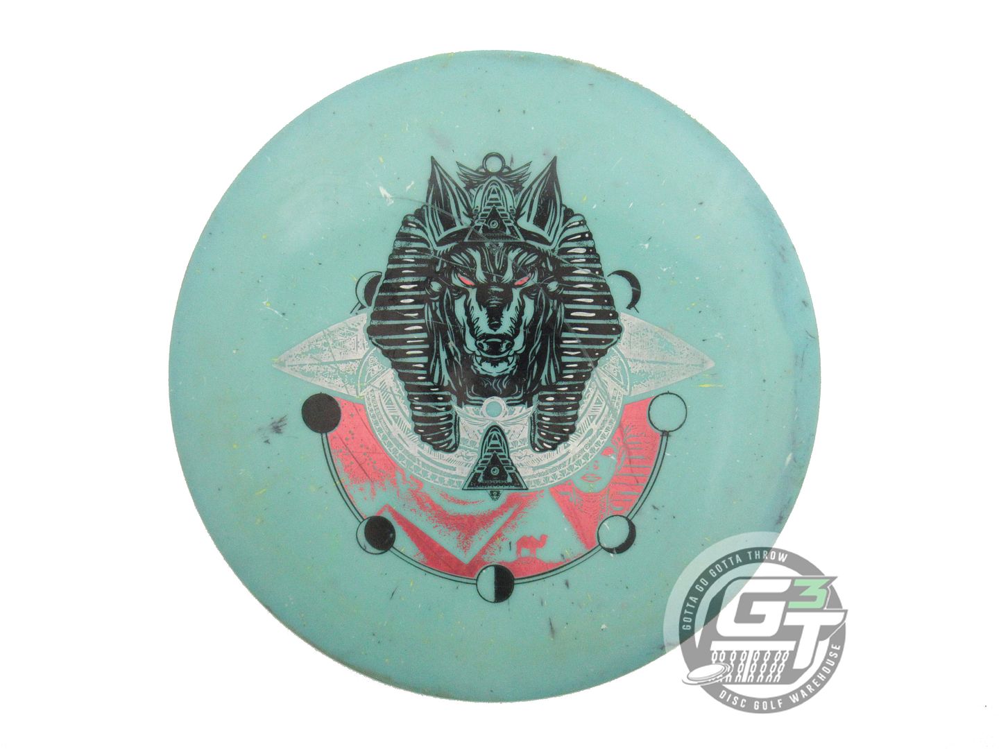 USED Infinite Splatter S-Blend Pharaoh 175g Seafoam Distance Driver Golf Disc