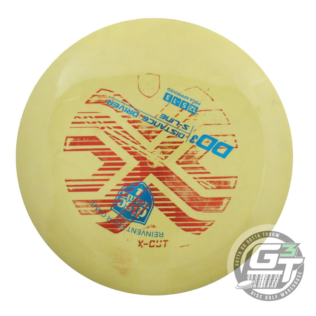 USED DiscMania X-OUT S-Line DD3 174g Mustard Distance Driver Golf Disc