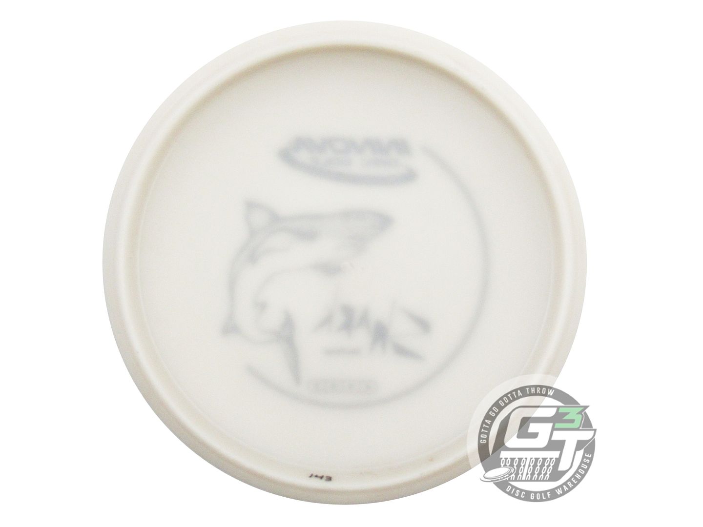 USED Innova DX Shark 143g White Black Stamp Midrange Golf Disc