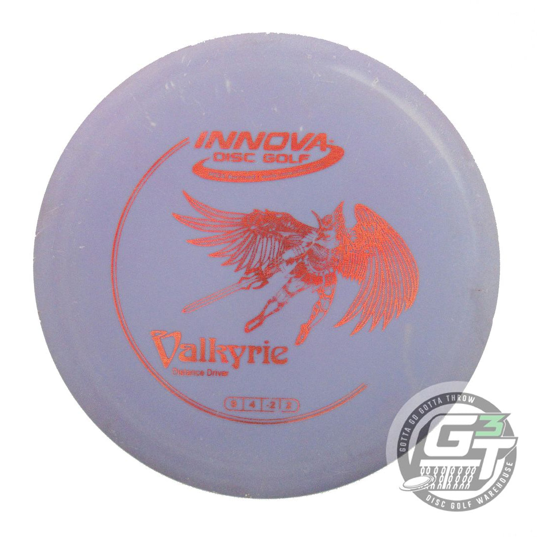 USED Innova DX Valkyrie 167g Purple Orange Foil Distance Driver Golf Disc