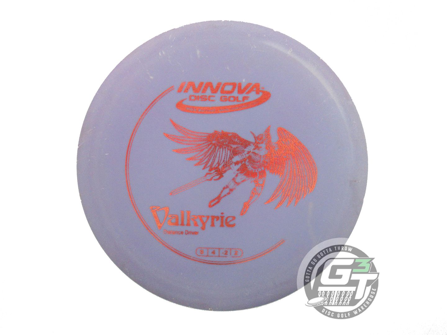USED Innova DX Valkyrie 167g Purple Orange Foil Distance Driver Golf Disc