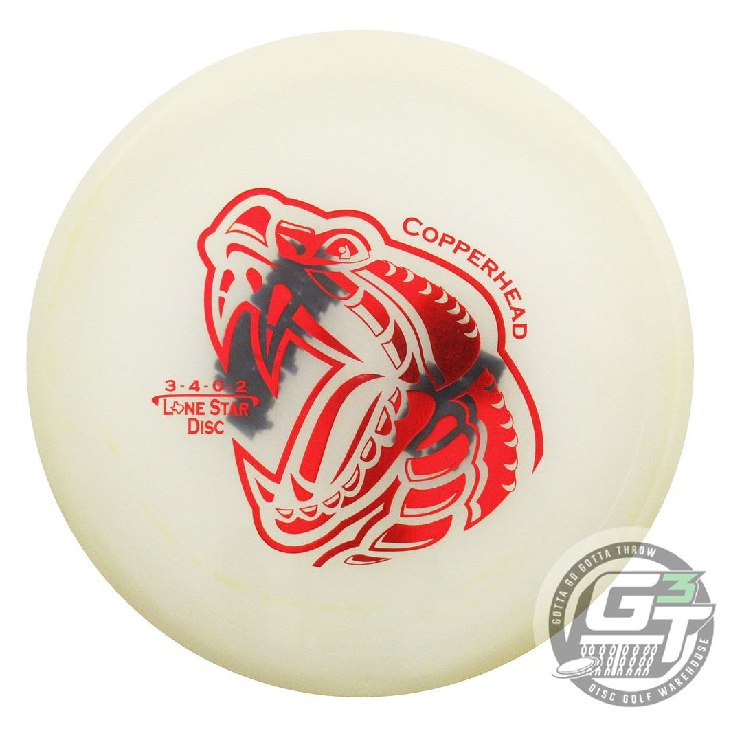 USED Lone Star Glow Copperhead 175g Red Foil Putter Golf Disc