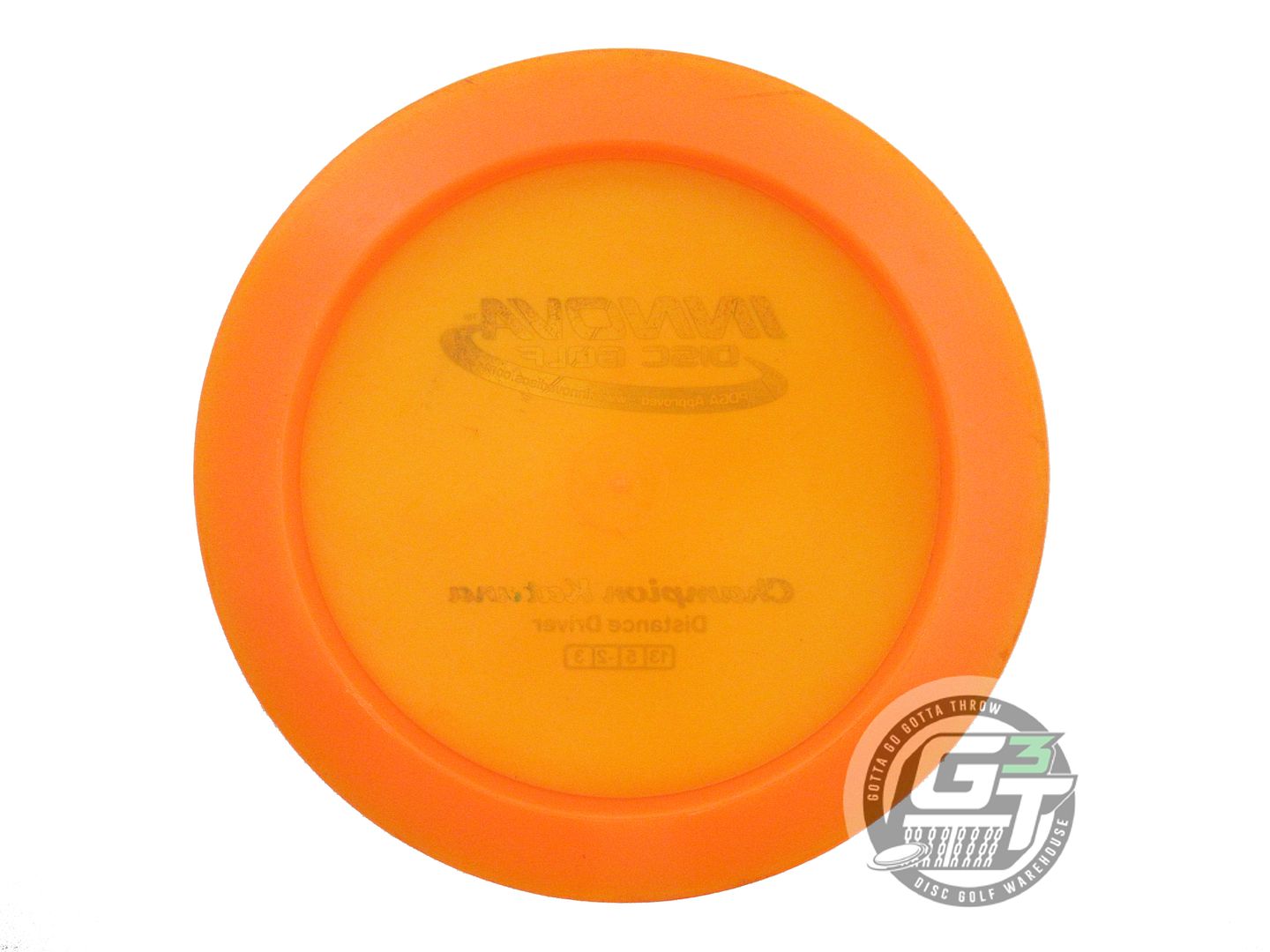 USED Innova Champion Katana 172g Orange Green Foil Distance Driver Golf Disc