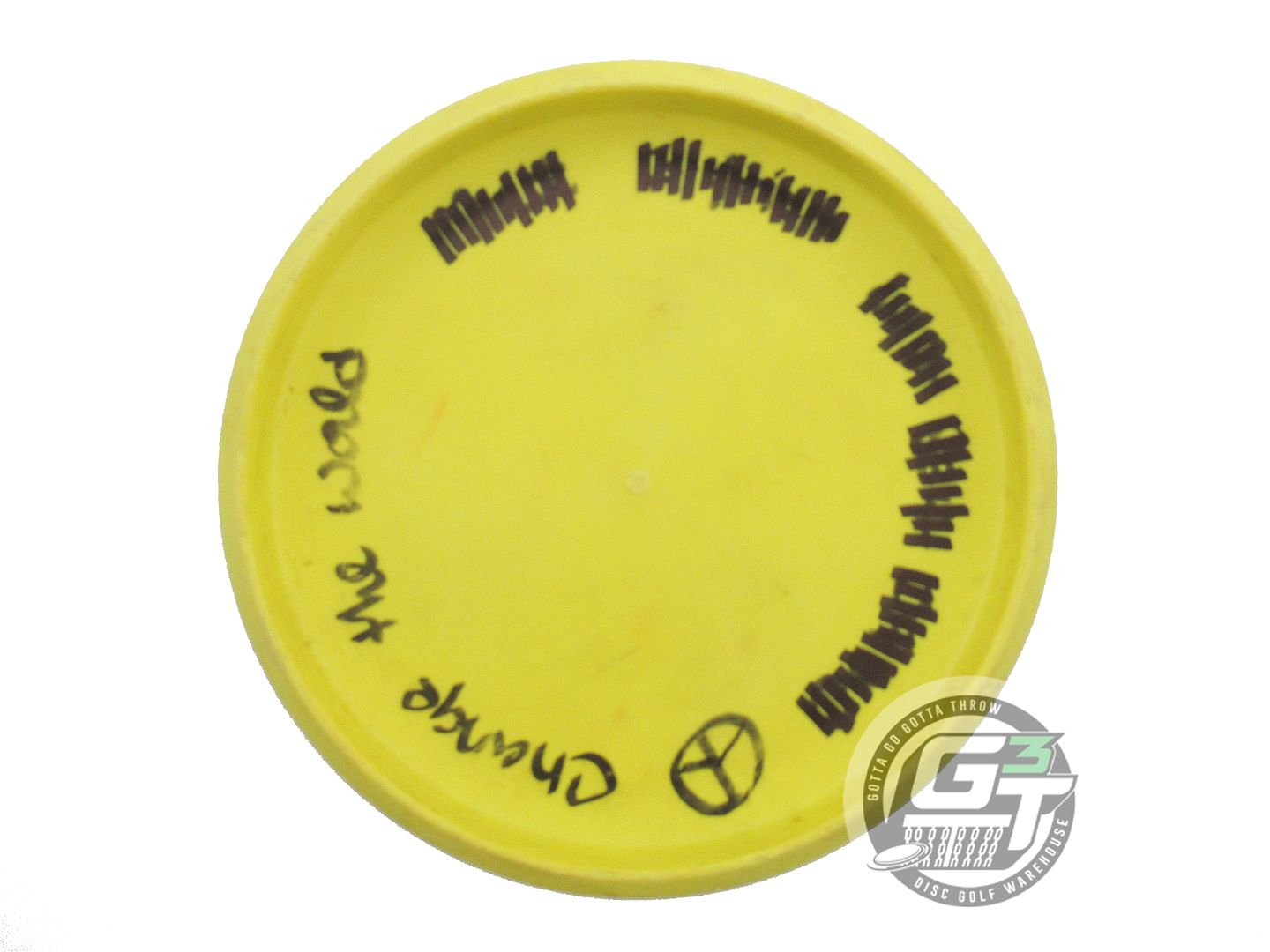 USED DiscMania D-Line Flex 2 P2 173g Yellow Red Foil Putter Golf Disc