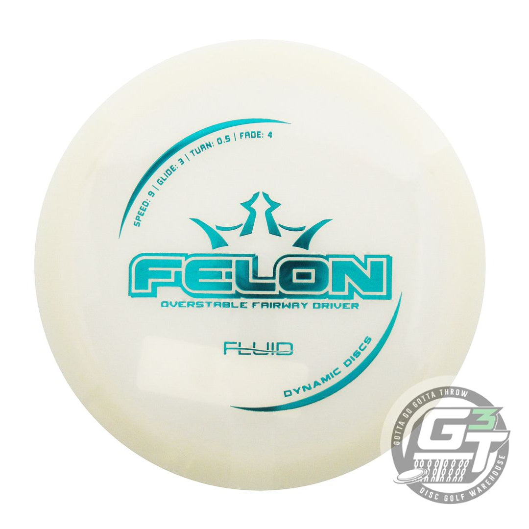 Dynamic Discs Fluid Felon Fairway Driver Golf Disc (Individually Listed)