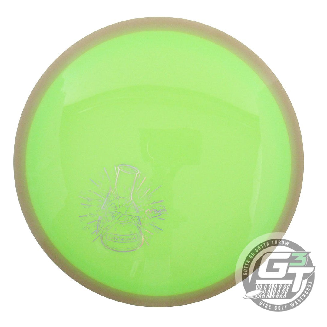 NOS Axiom Discs X-OUT Neutron Time Lapse 174g Lime Tan Rim Driver Golf Disc