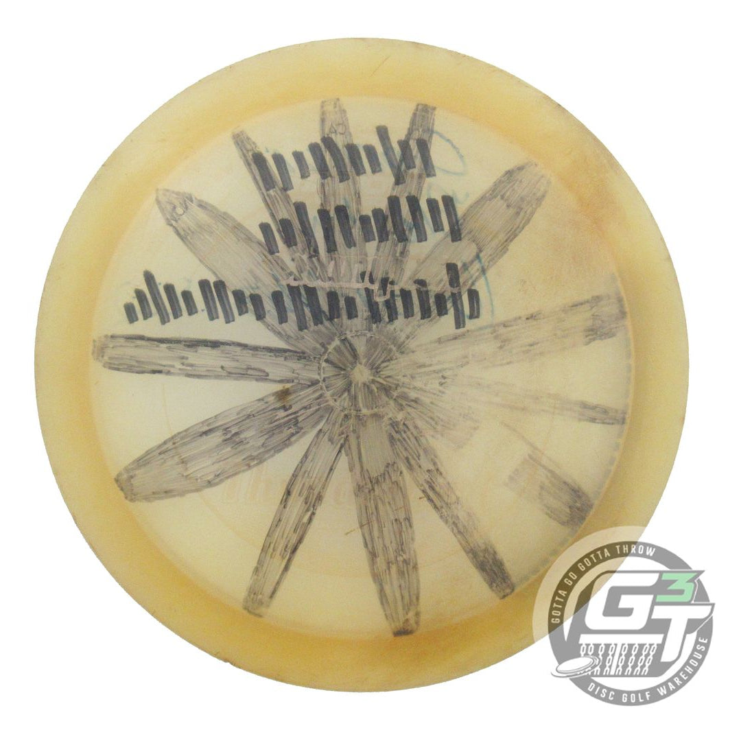 USED Innova Champion Thunderbird 170g Cream SHARPIE Distance Driver Golf Disc