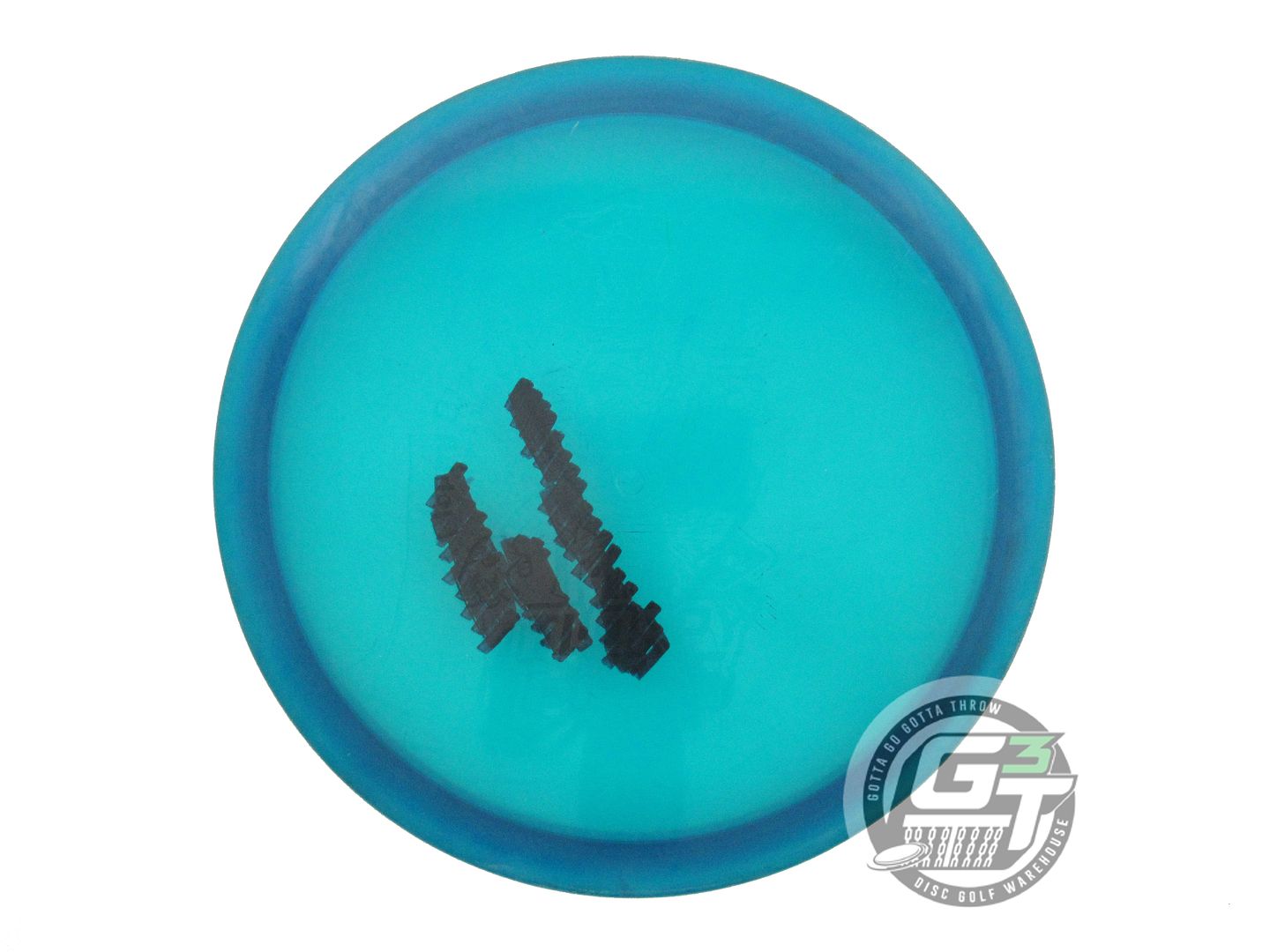 USED Dynamic Discs Lucid Justice 173g Blue Wiped Stamp Midrange Golf Disc