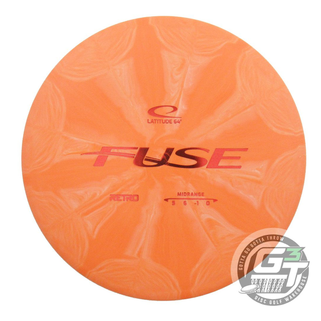 Latitude 64 Retro Burst Fuse Midrange Golf Disc (Individually Listed)