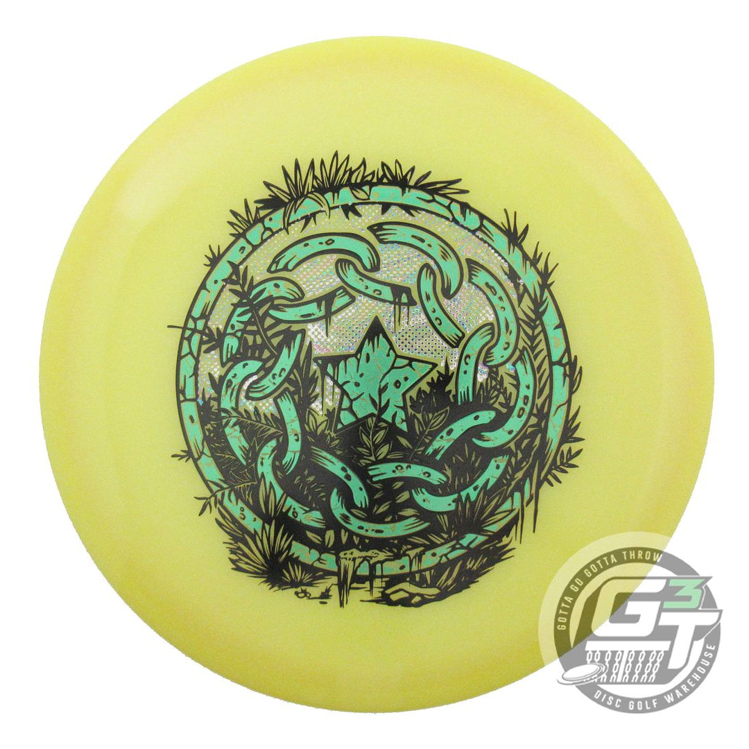 Westside Limited Edition Desolate Shield Stamp Moonshine Glow VIP AIR Gatekeeper Midrange Golf Disc (Individually Listed)