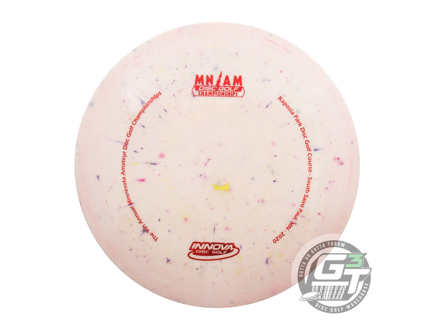 NOS Innova MN AMDGC Splatter Star Shryke 175g Pink Distance Driver Golf Disc