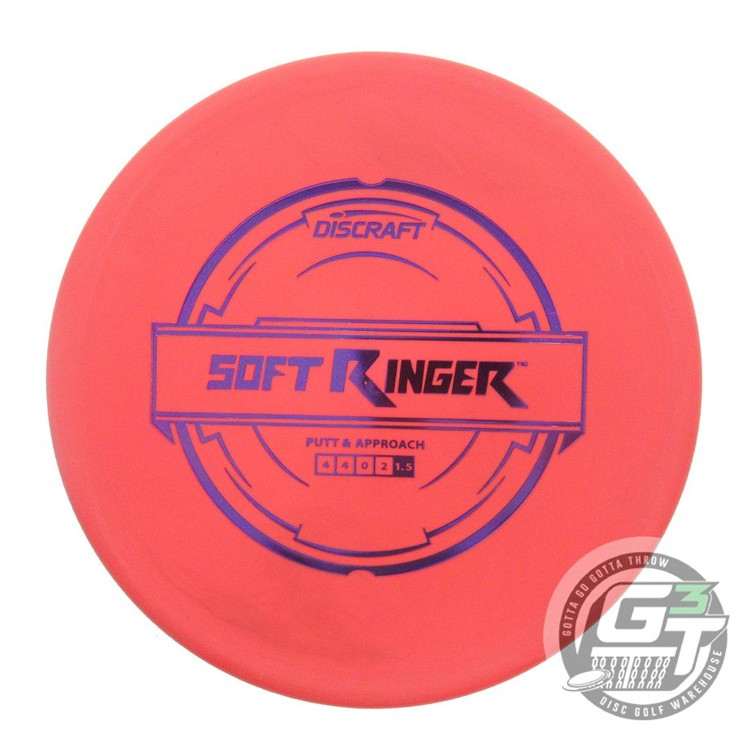 Discraft Putter Line Soft Ringer Putter Golf Disc (Individually Listed) - Gotta Go Gotta Throw