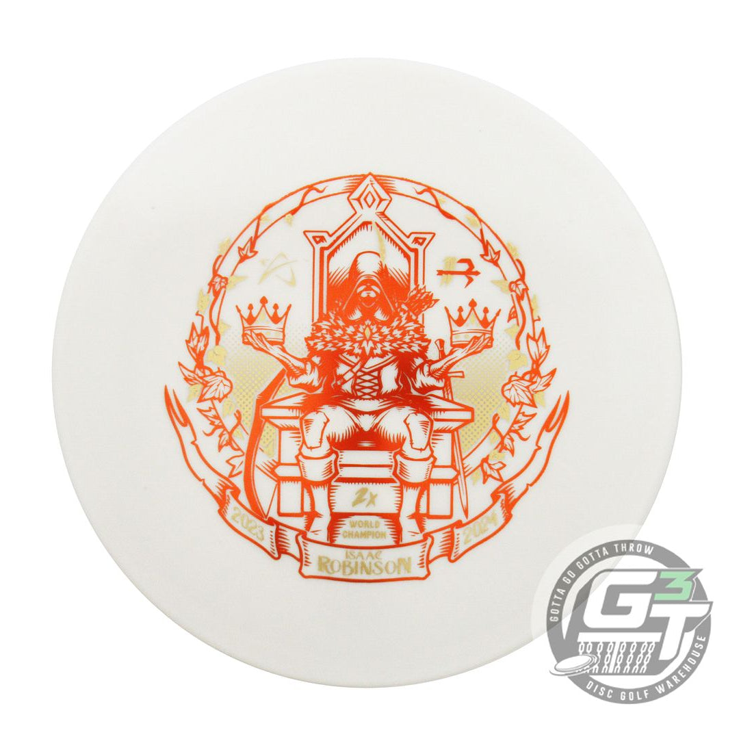 Prodigy Limited Edition Isaac Robinson 2024 PDGA World Champion Commemorative 2X Tyrant's Fall Stamp Special Blend A2 Approach Midrange Golf Disc (Individually Listed)