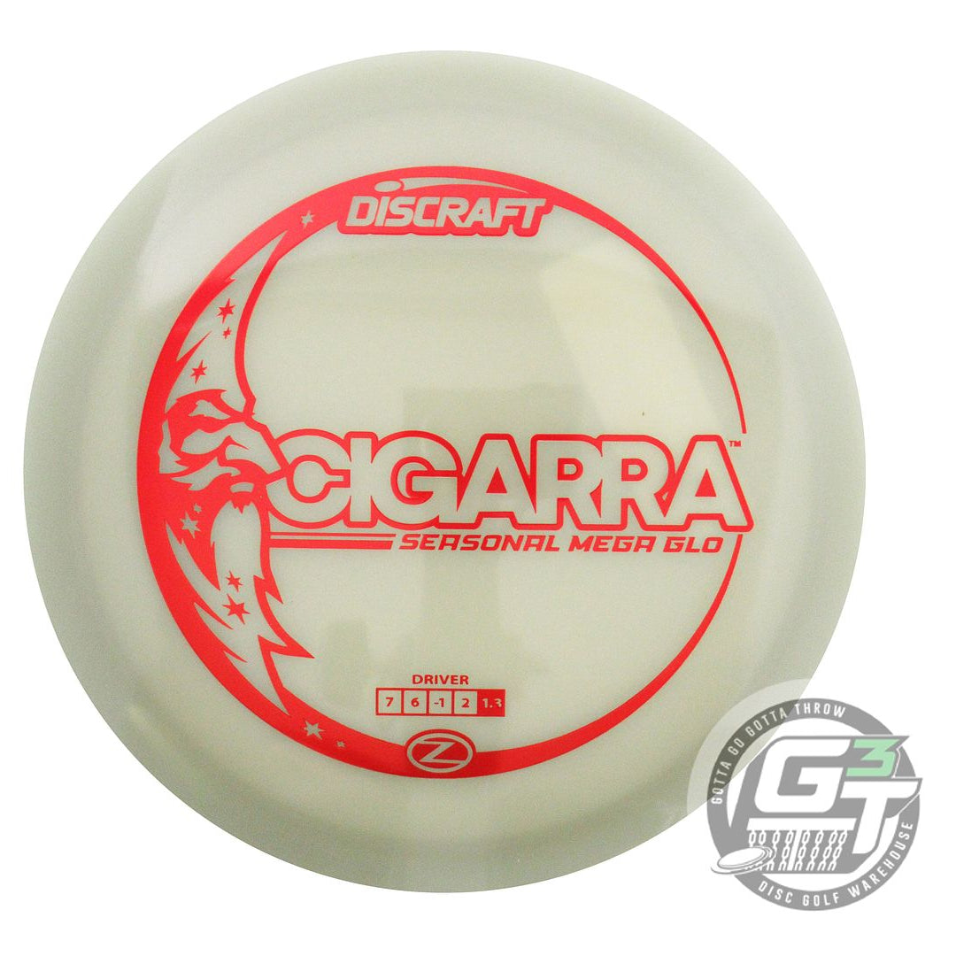Discraft Seasonal Mega Glo Z Cigarra Fairway Driver Golf Disc (Individually Listed)