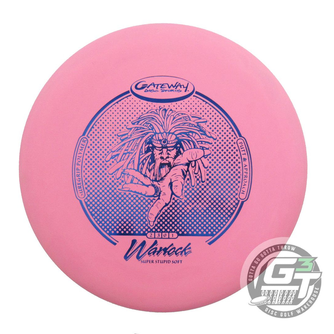 Gateway Sure Grip Super Stupid Soft Warlock Putter Golf Disc (Individually Listed) - Gotta Go Gotta Throw