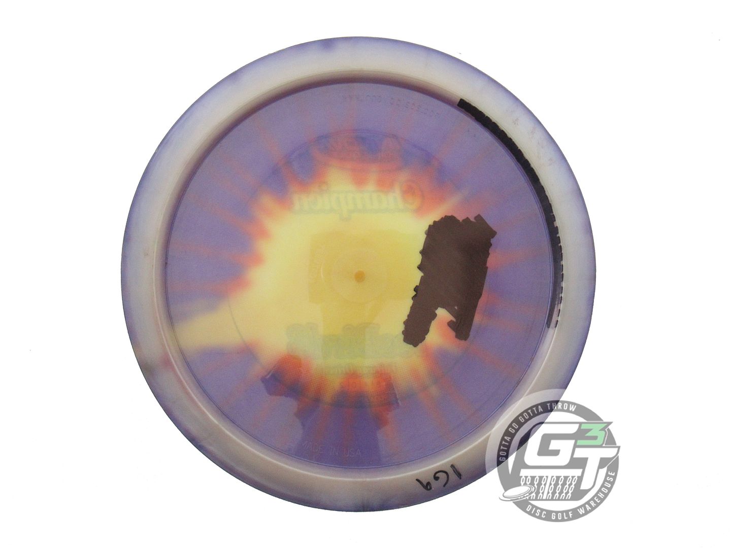 USED Innova I-DYE Champion Teebird3 169g Purple Burst Fairway Driver Golf Disc