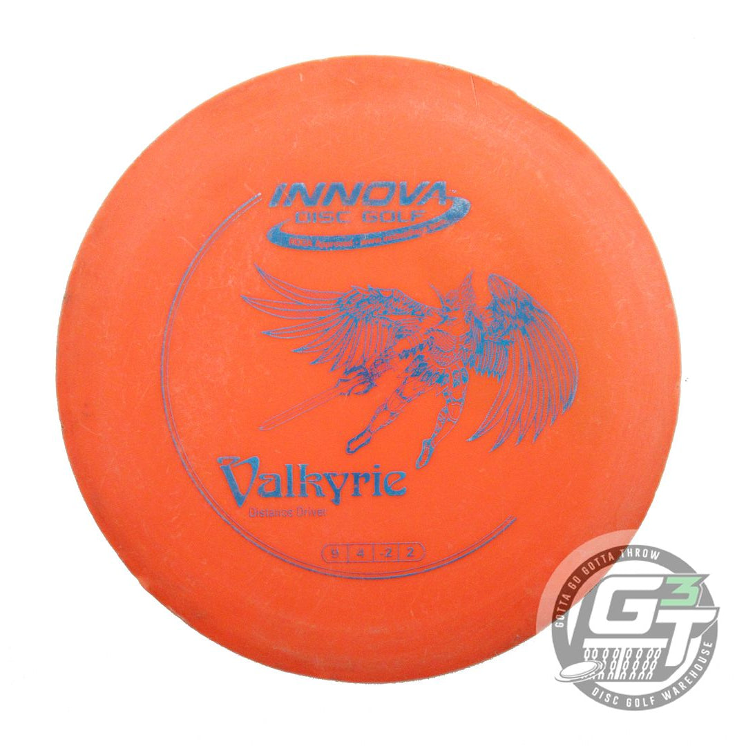 USED Innova DX Valkyrie 176g Orange Blue Foil Distance Driver Golf Disc