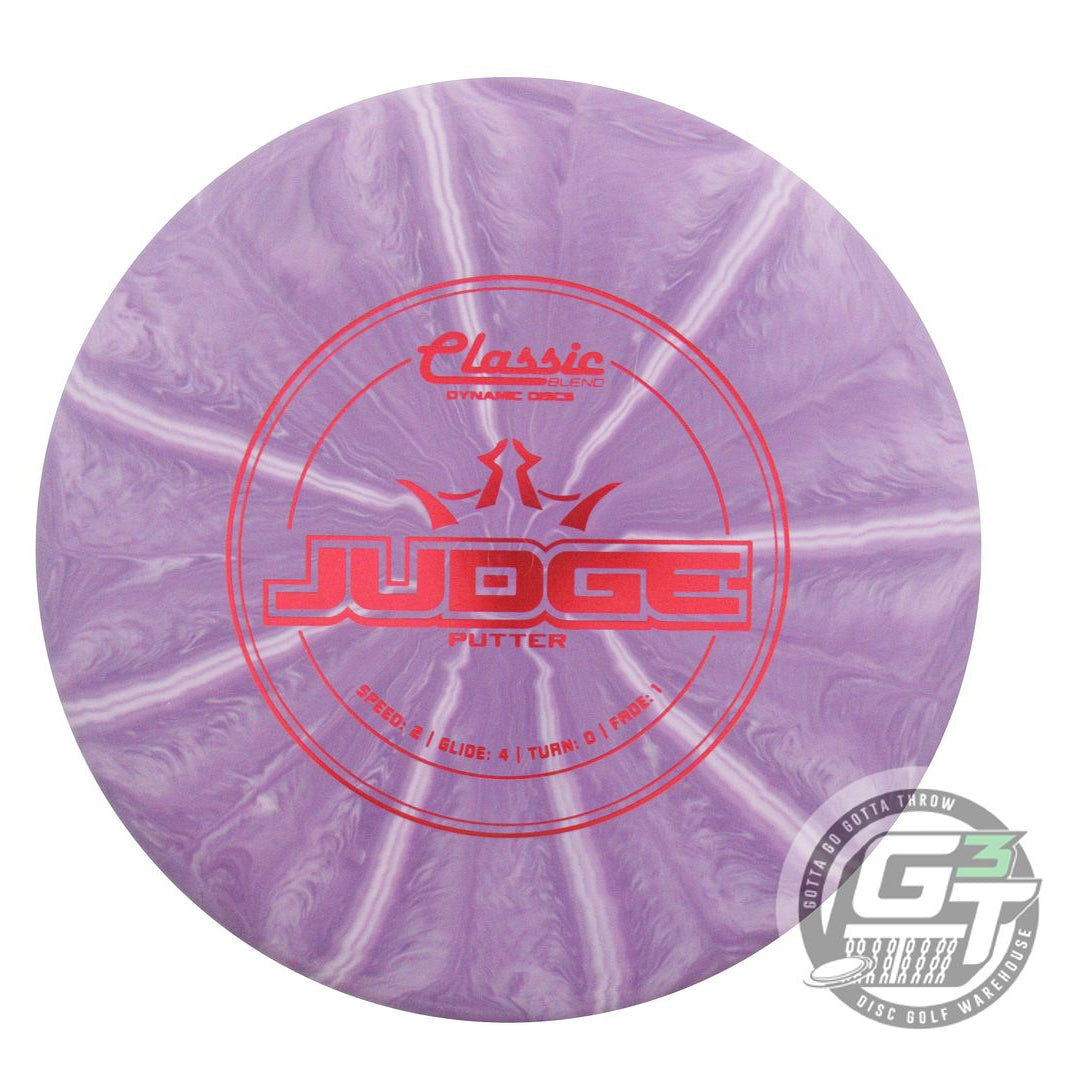Dynamic Discs Classic Blend Burst Judge Putter Golf Disc (Individually Listed)