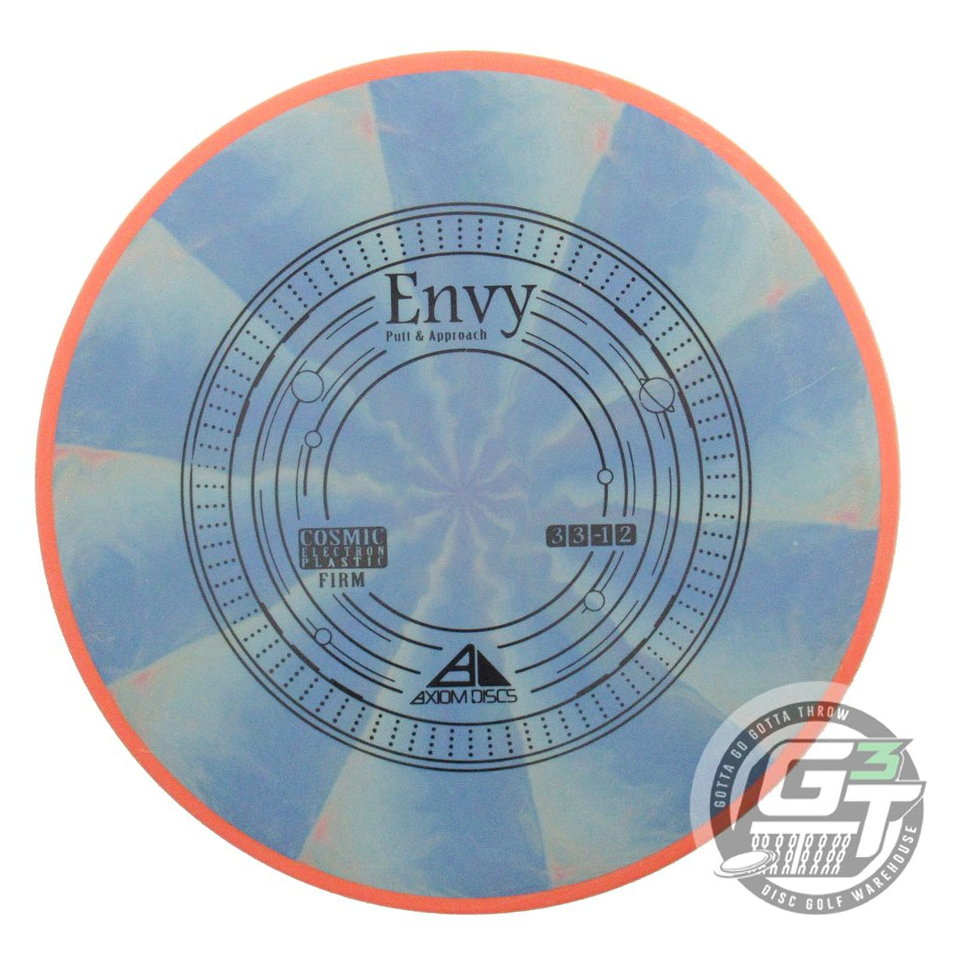 USED Axiom Discs Cosmic Electron Firm Envy 171g Blue-Green Orange Putter Disc