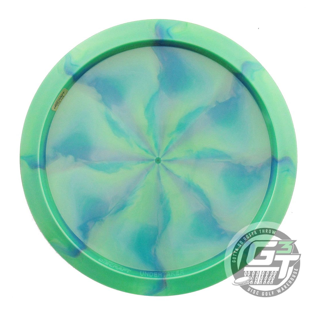 NOS Discraft X-OUT Titanium Undertaker 175g Green-Blue Driver Golf Disc