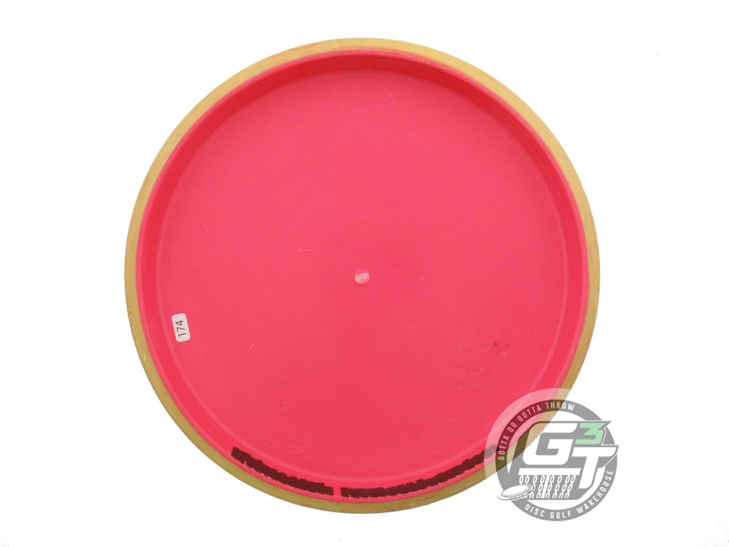 USED Axiom Discs Electron Firm Proxy 174g Red Yellow Rim Putter Golf Disc