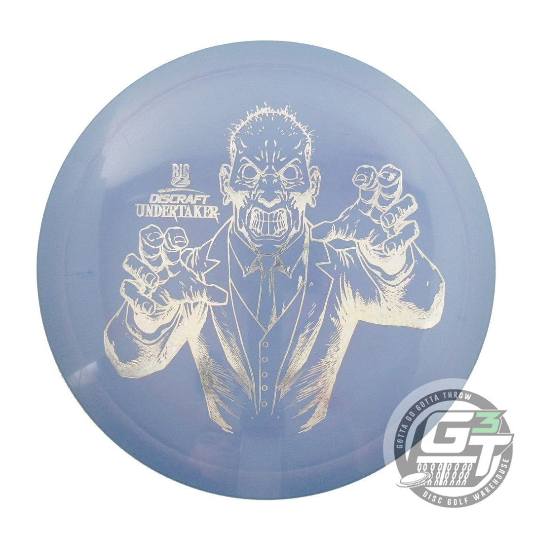 NOS Discraft Big Z Undertaker 175g Blue Silver Shatter Foil Distance Driver Disc