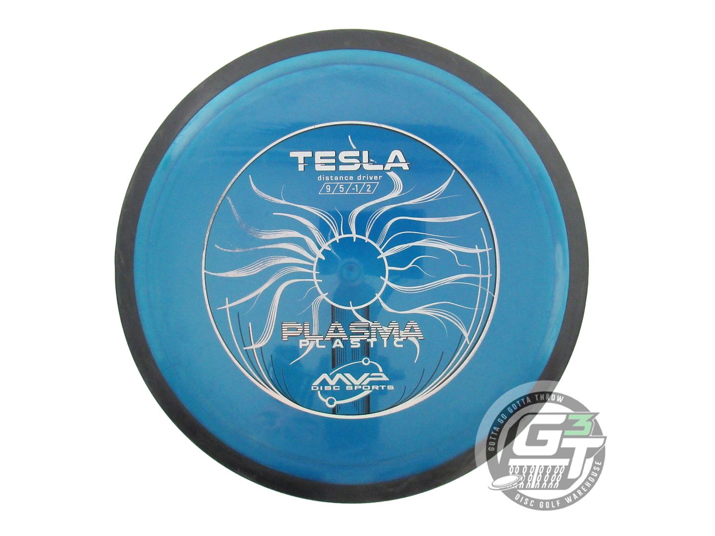 USED MVP Disc Sports Plasma Tesla 172g Blue Distance Driver Golf Disc