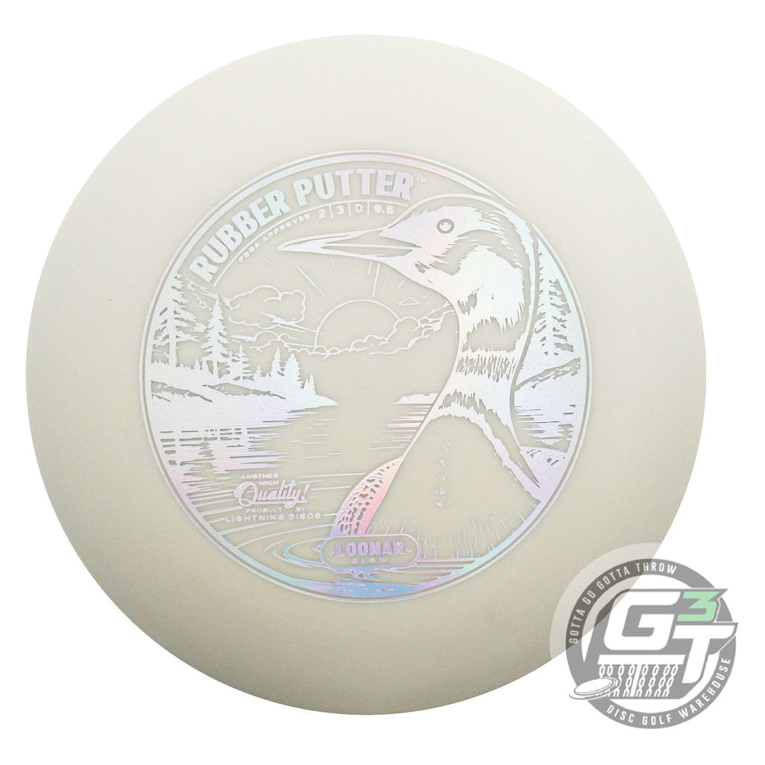 Lightning Loonar Glow Rubber Putter Golf Disc (Individually Listed)