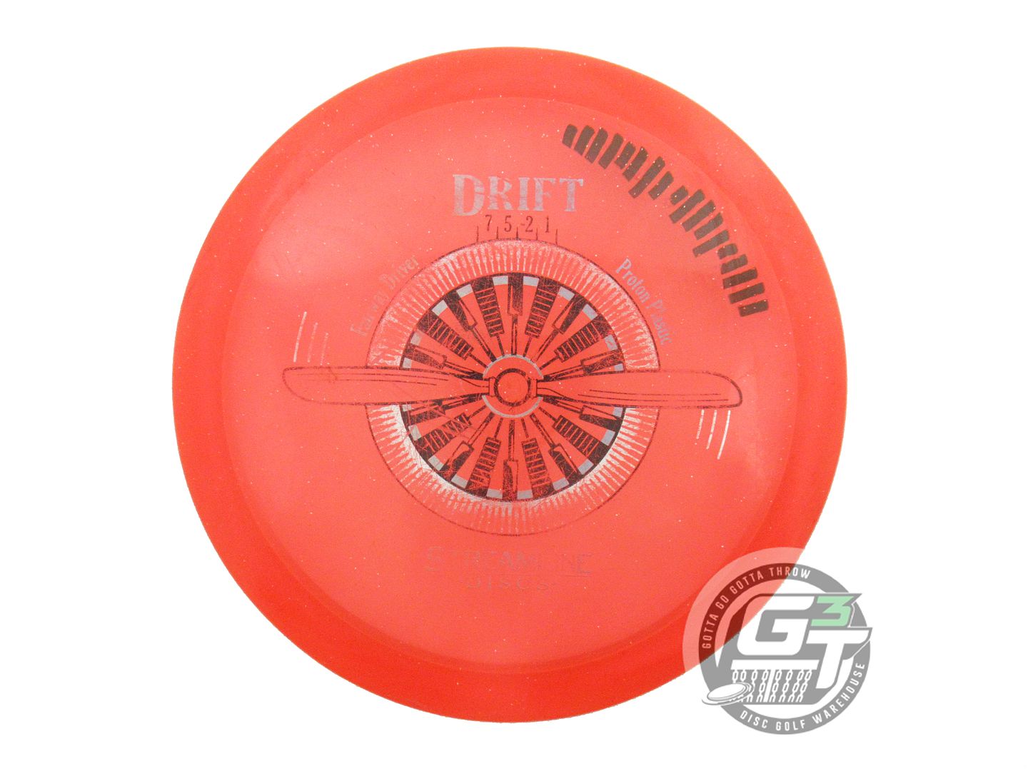 USED Streamline Discs Proton Drift 167g Orange Distance Driver Golf Disc
