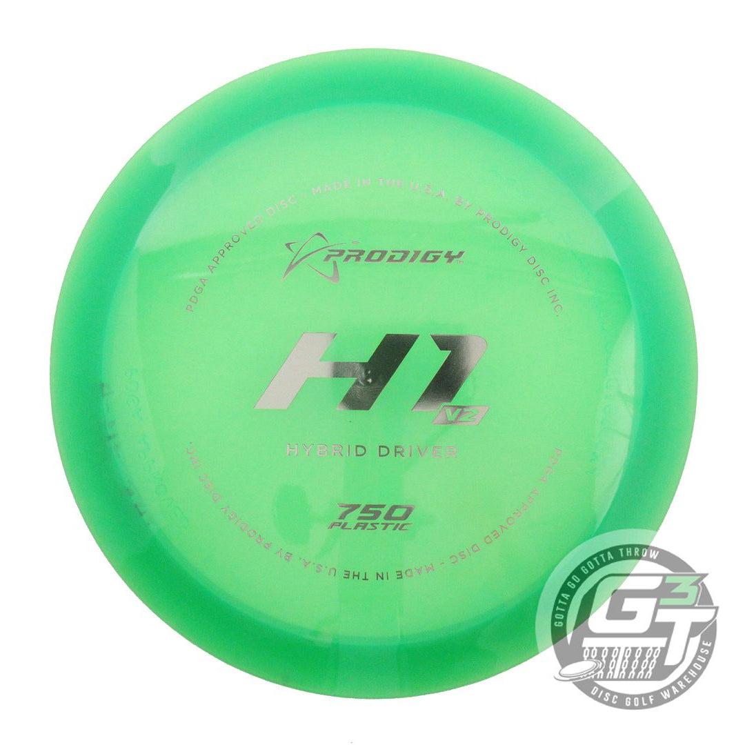 USED Prodigy Discs 750 H1 V2 173g Green Silver Foil Hybrid Driver Golf Disc