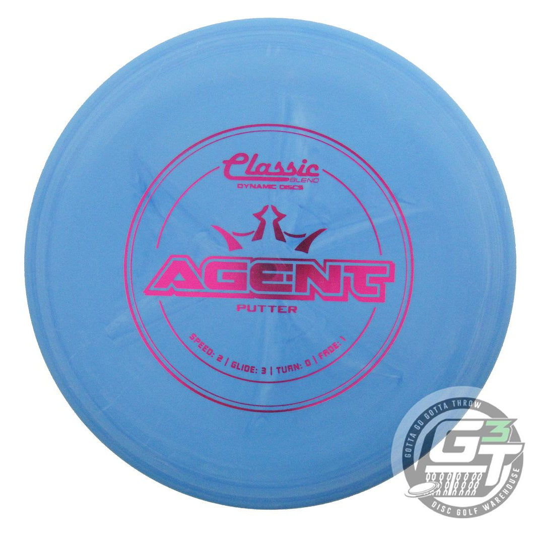 Dynamic Discs Classic Blend Agent Putter Golf Disc (Individually Listed)