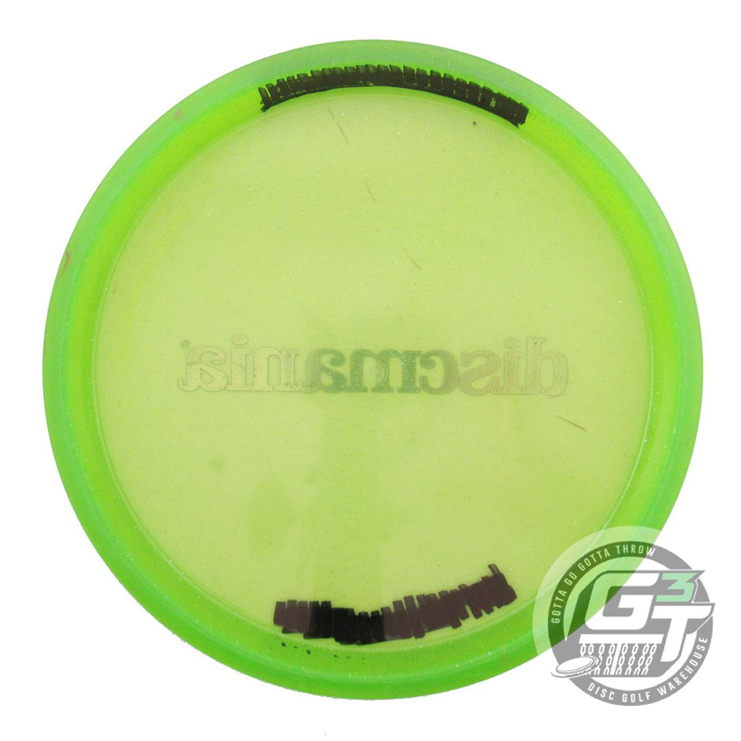 USED DiscMania BAR STAMP Metal Flake C-Line MD3 177g Lime Midrange Golf Disc