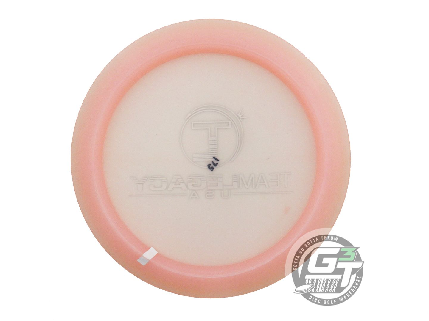 NEW Legacy Discs FLAT TOP Pinnacle Outlaw 175g Pink GUMMY Distance Driver Disc