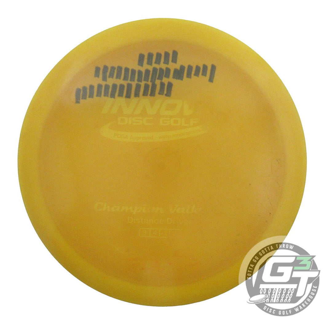 USED Innova Champion Valkyrie 171g Marigold Wiped Stamp Distance Driver Disc