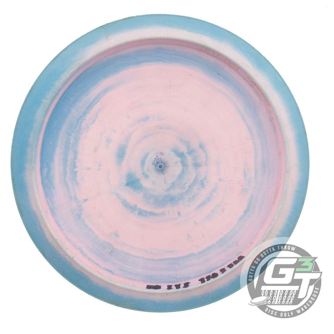 USED Discraft ESP Raptor 175g Blue-Pink Silver Prism Foil Distance Driver Disc