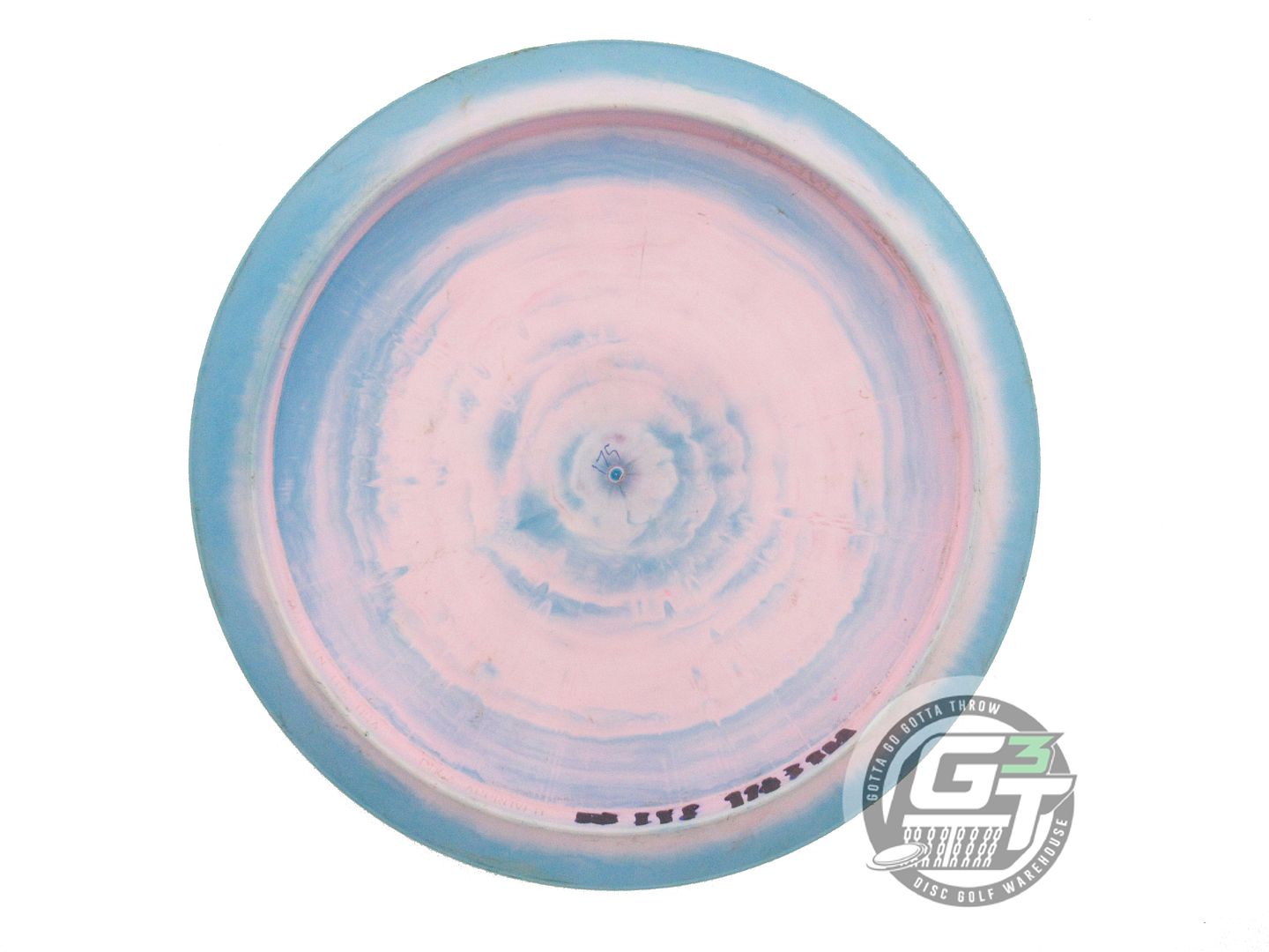 USED Discraft ESP Raptor 175g Blue-Pink Silver Prism Foil Distance Driver Disc