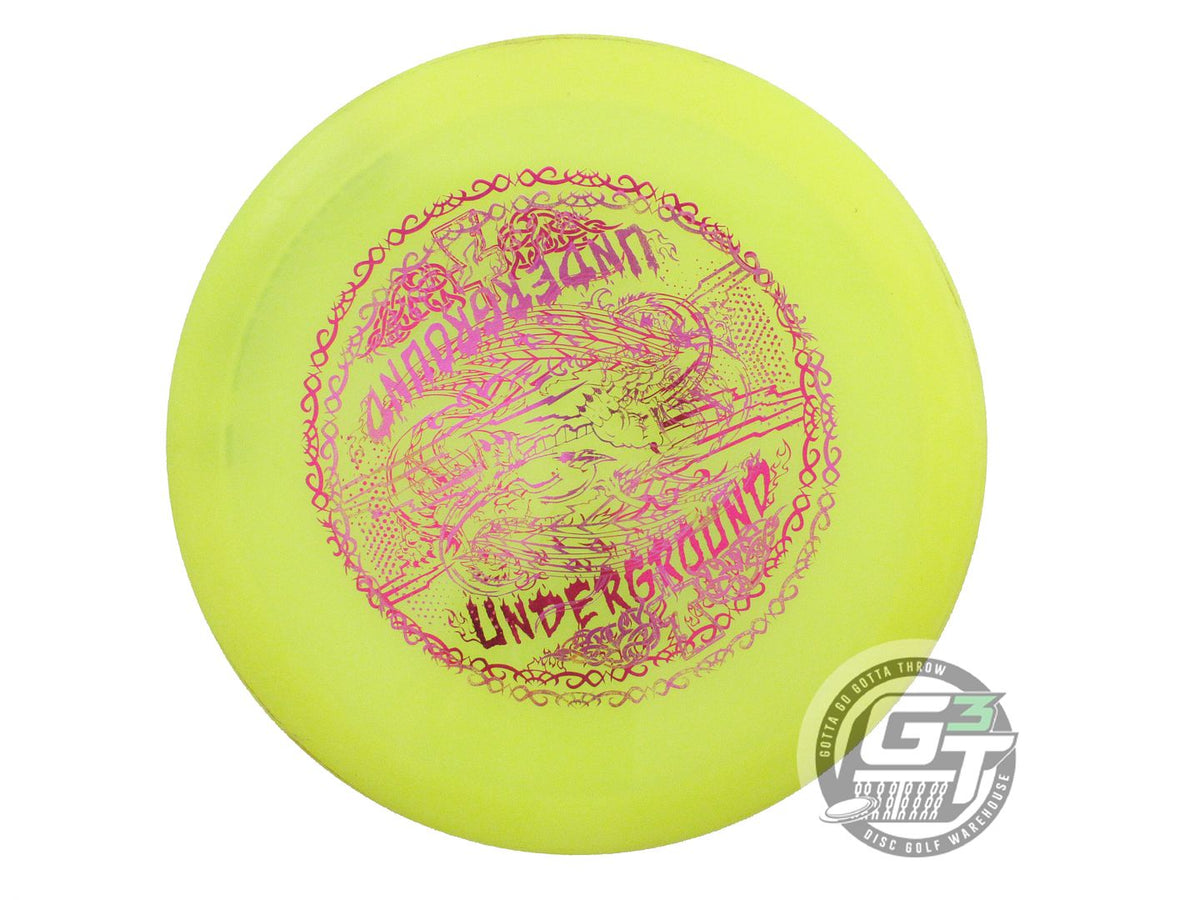 USED Dynamic Discs X-OUT Lucid Justice 176g Yellow Midrange Golf Disc