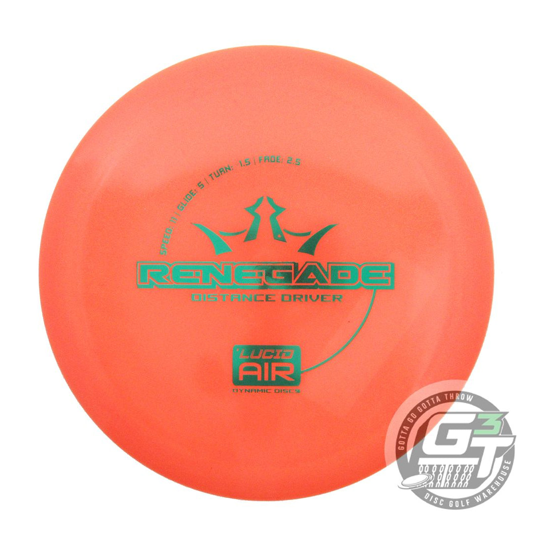Dynamic Discs Lucid AIR Renegade Distance Driver Golf Disc (Individually Listed)