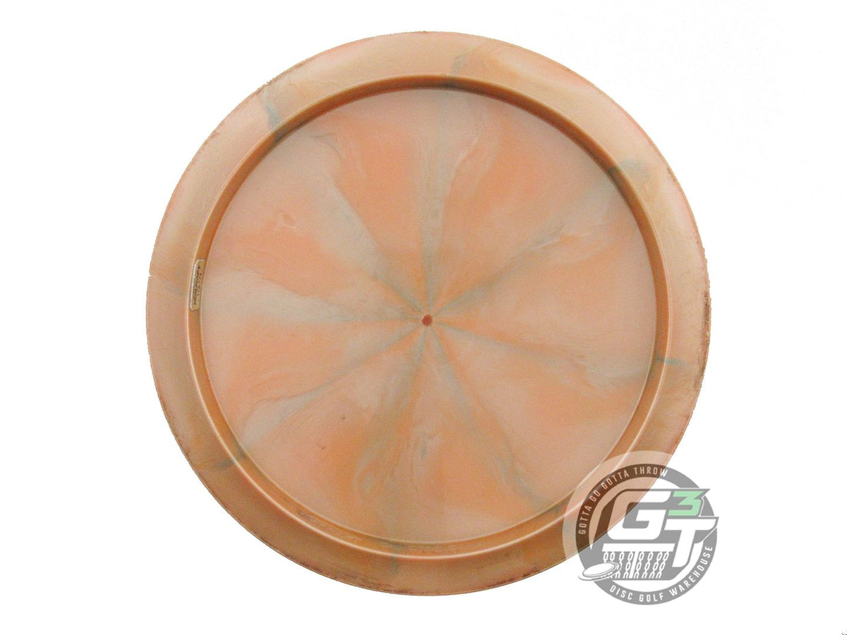USED Discraft Titanium Raptor 176g Peach-Gold Distance Driver Golf Disc