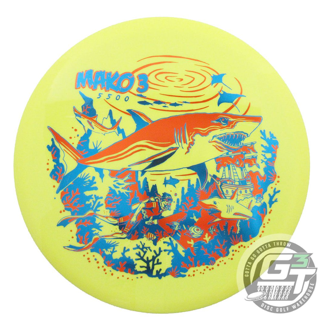 Innova Limited Edition Riptide Reef Stamp Star Mako3 Midrange Golf Disc (Individually Listed) - Gotta Go Gotta Throw
