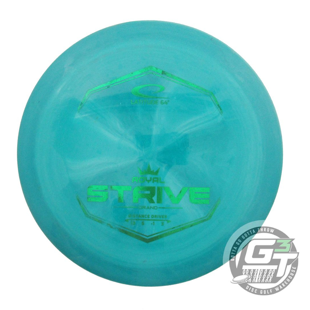 USED Latitude 64 Royal Grand Strive 174g Green Green Foil Distance Driver Disc
