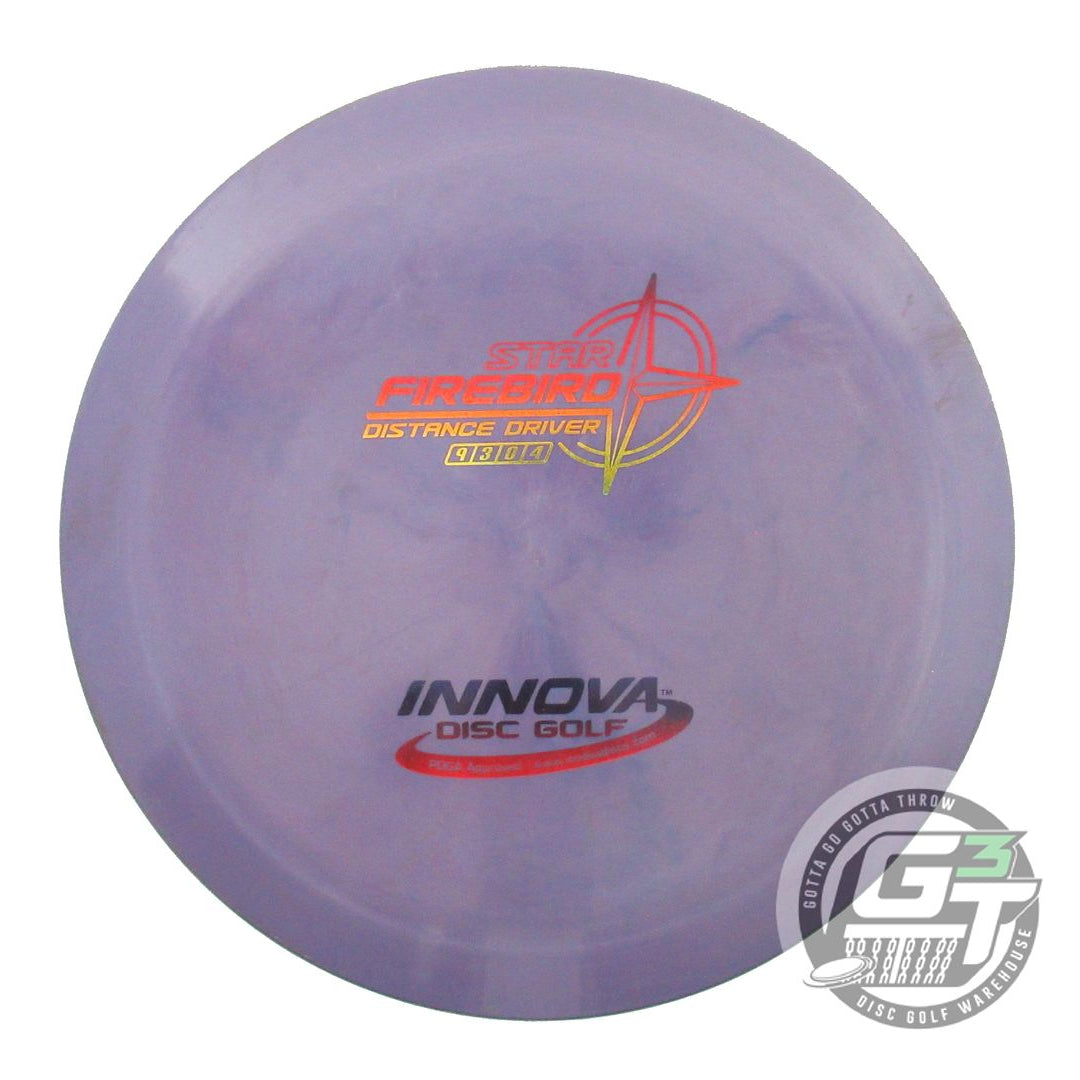 USED Innova Star Firebird 162g Purple Rainbow Foil Distance Driver Golf Disc