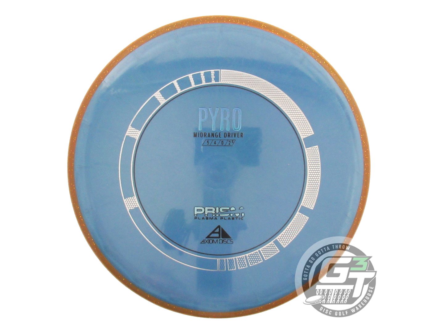 NOS Axiom Discs Classic Prism Plasma Pyro 176g Blue Orange Rim Midrange Disc