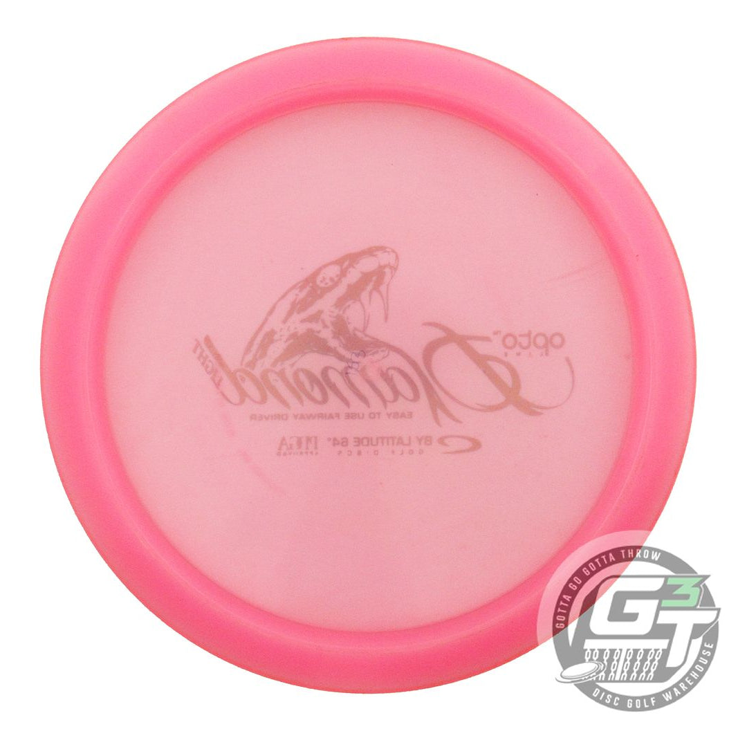 USED Latitude 64 Opto Diamond 153g Pink Frost Foil Fairway Driver Golf Disc