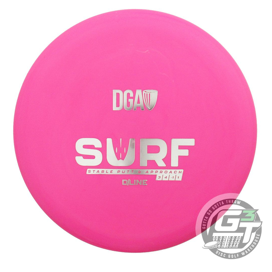 DGA D-Line Surf Putter Golf Disc (Individually Listed)