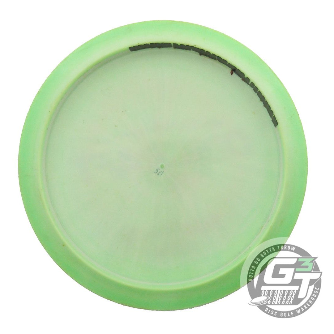 USED Discraft ESP Raptor 175g Lime Brown Stamp Distance Driver Golf Disc