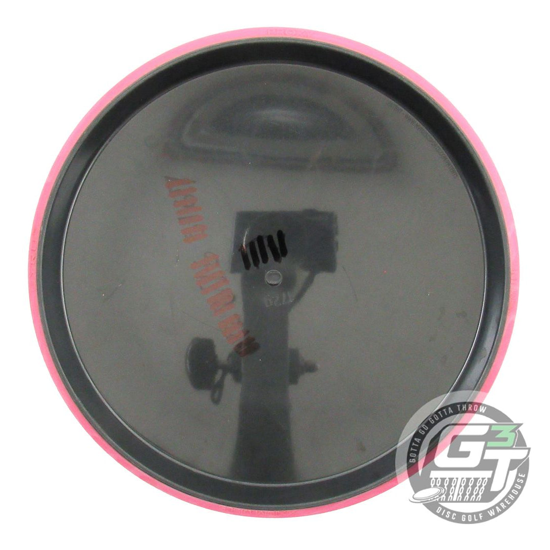 USED Axiom Discs Neutron Proxy 172g Black Pink Rim Putter Golf Disc