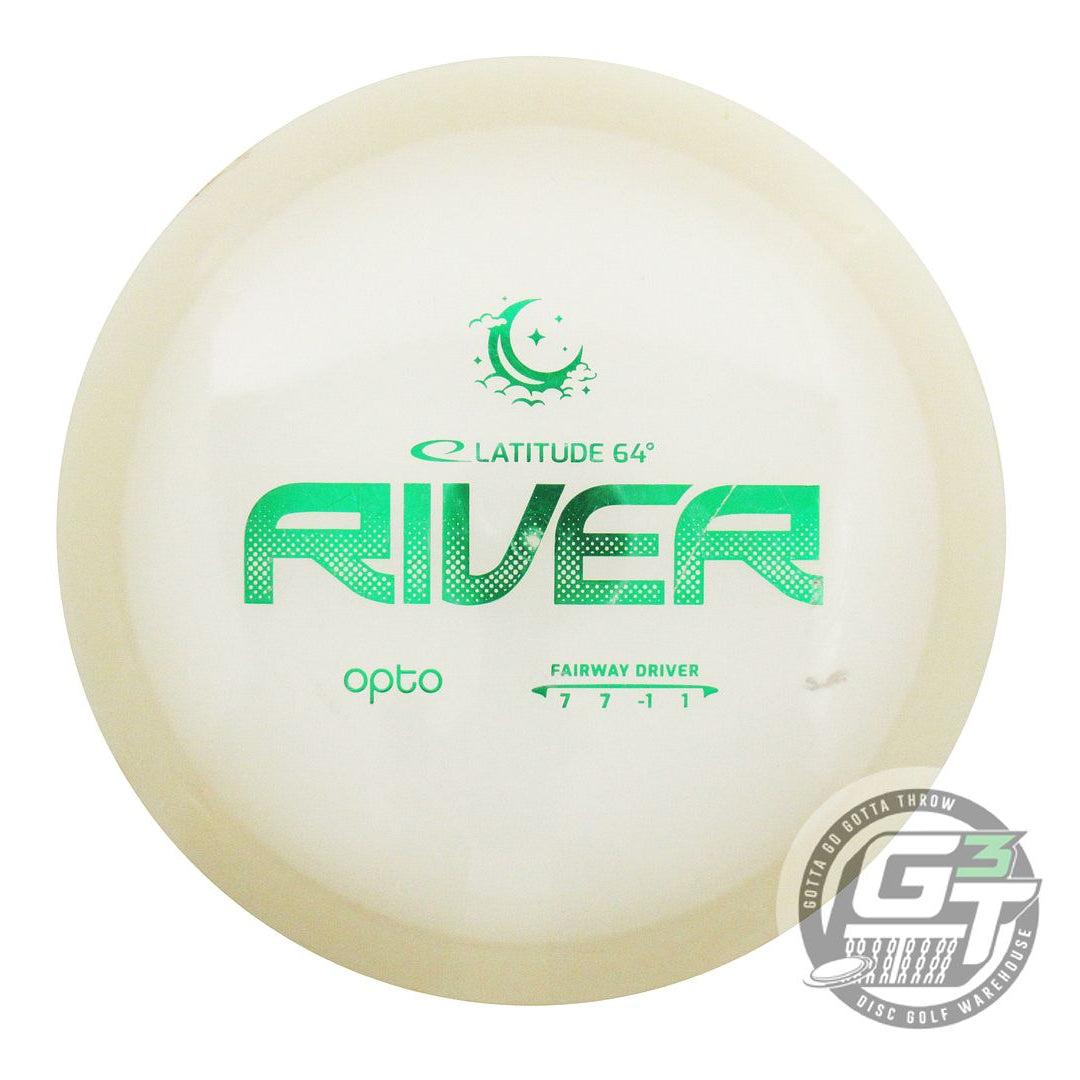 USED Latitude 64 Opto Moonshine River 174g Green Foil Fairway Driver Golf Disc