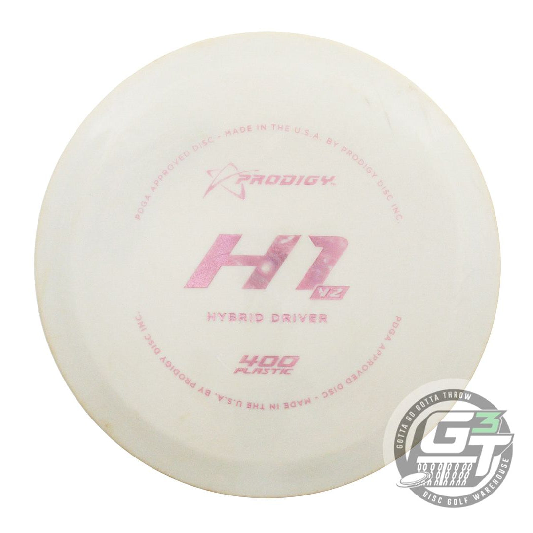 USED Prodigy Discs 400 H1 V2 176g Lt. Gray Pink Foil Hybrid Driver Golf Disc